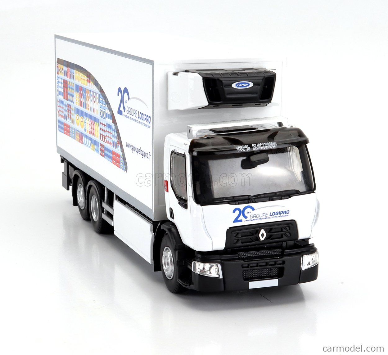 Eligor 1/43 Scale EL3421 - Renault R365 Truck & Anhänger (Gebraucht) in