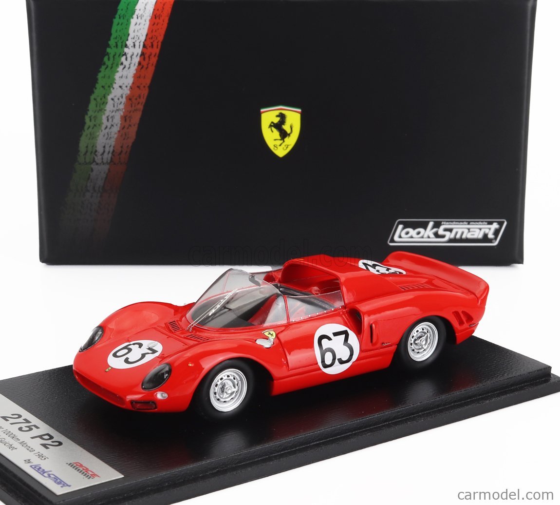 『1年保証』 LOOKSMART SPA SEFAC TEAM P2 275 FERRARI | 1/43 Scale LSRC114 レーシングカー