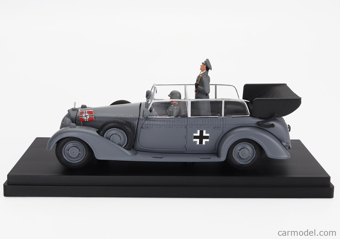 Rio Models Scale Mercedes Benz K Wehrmacht Con Ufficiale E Soldato Hierarchy