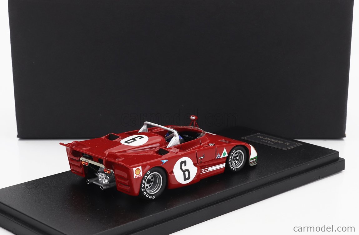 New arrival BBR Models 1/18th Alfa Romeo 33 Stradale Rosso Villa d