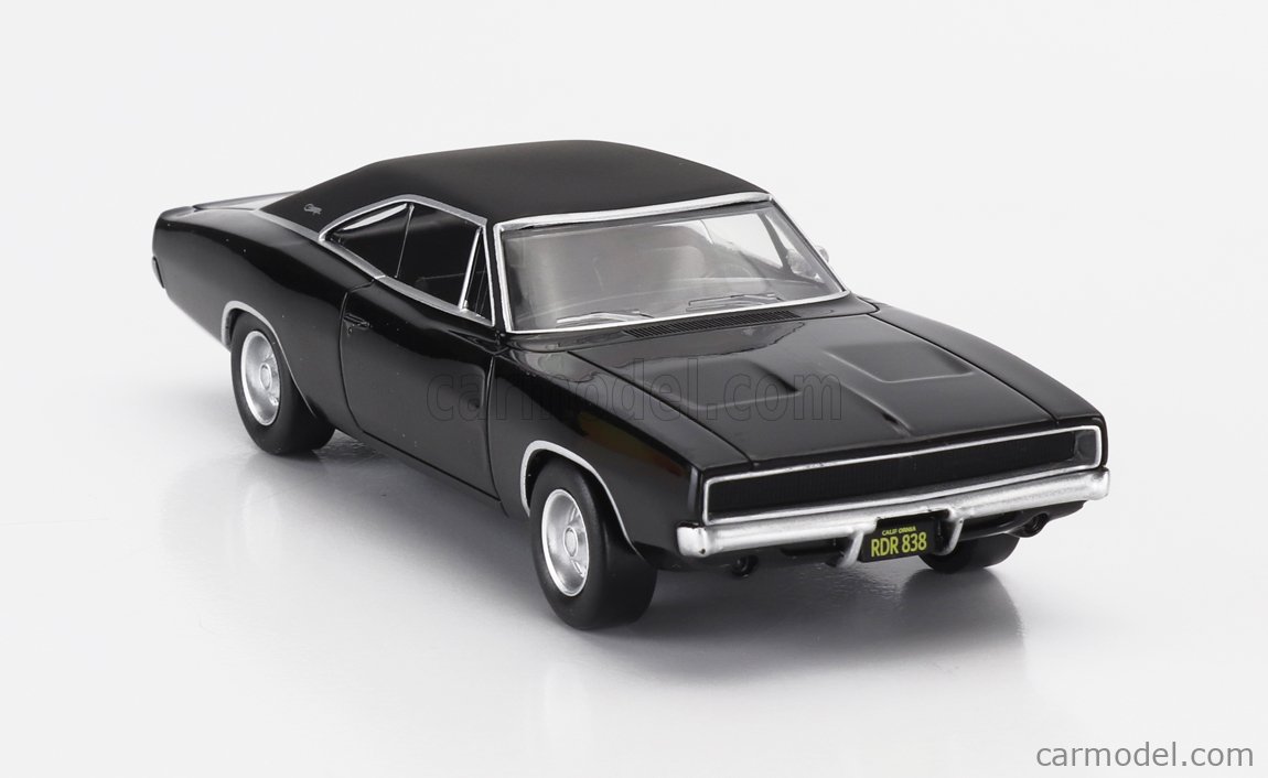 BULLITT 1968 DODGE Chargeur Noir 1:64 Echelle Greenlight 44741 EUR 29