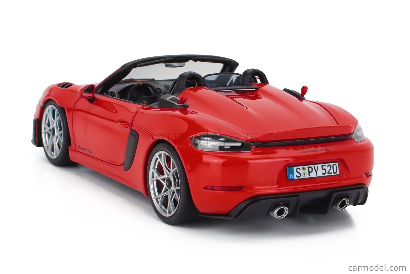 ハッピー1/18 ポルシェ 718 スパイダー RS レッド Spyder 1/18 GT Spirit 2023 Porsche 718 Spyder RS (Ruby Red) Car
