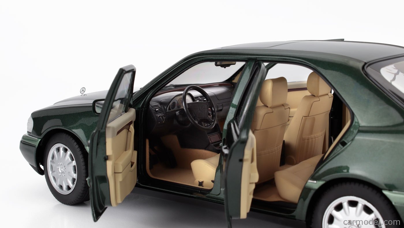 NOREV 183372 Scale 1/18 | MERCEDES BENZ C-CLASS C200 (W202) 1993 GREEN