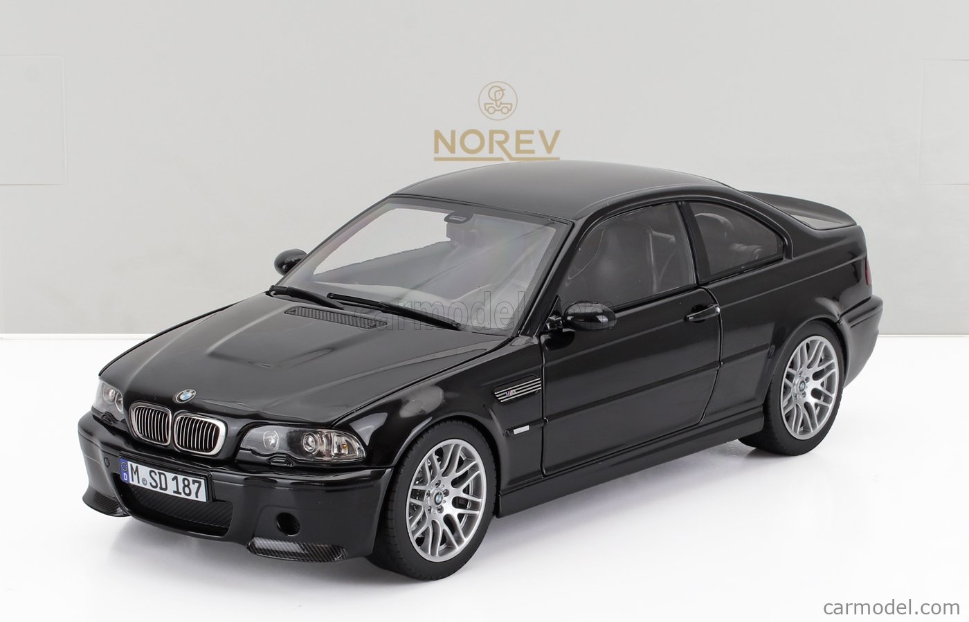 NOREV 183017 Scale 1/18 | BMW 3-SERIES M3 CSL (E46) COUPE 2003 BLACK