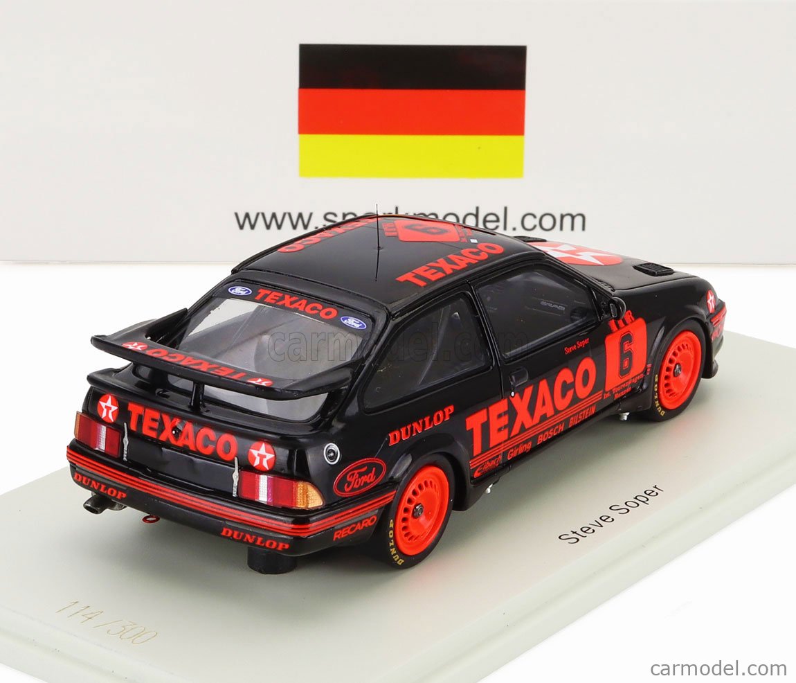 Modèle Réduit Voiture DTM 1988 - FORD Sierra RS500 Cosworth N°6 S.SOPER - Échelle 1/43 - Spark - Neuf