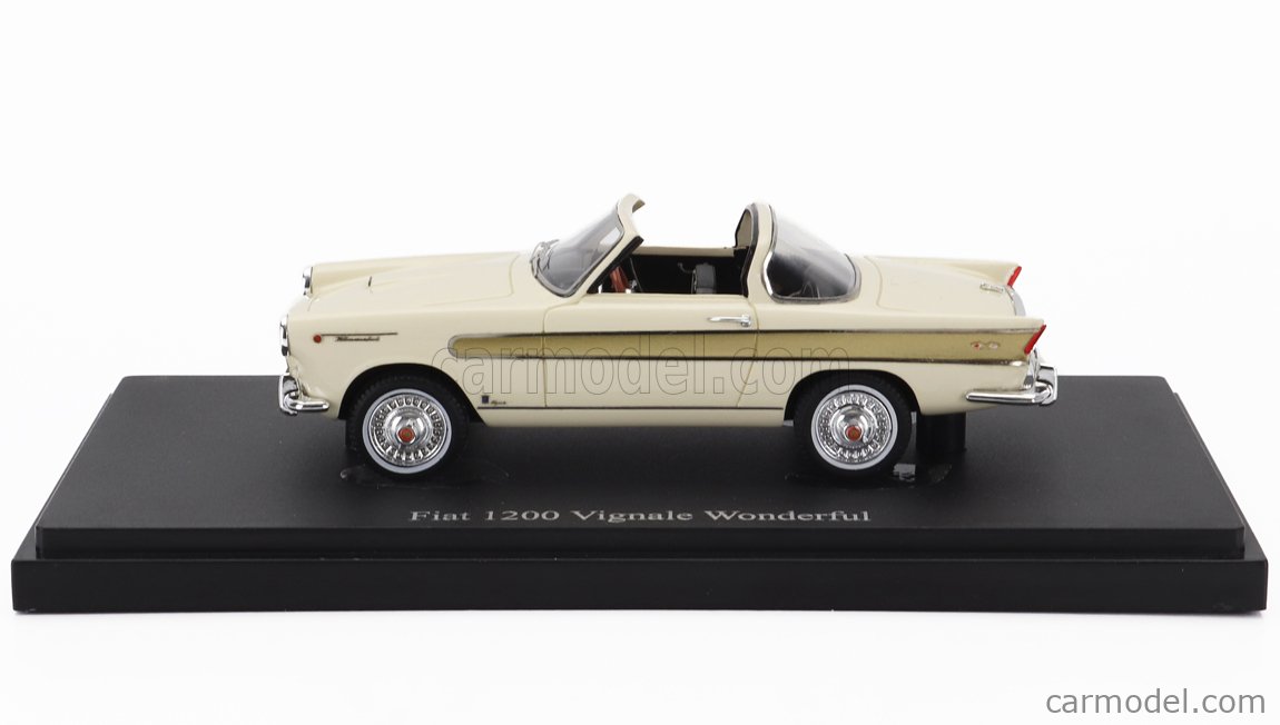 AutoCult 1:43 Fiat 1200 Vignale Wonderful Año de construcción 1957