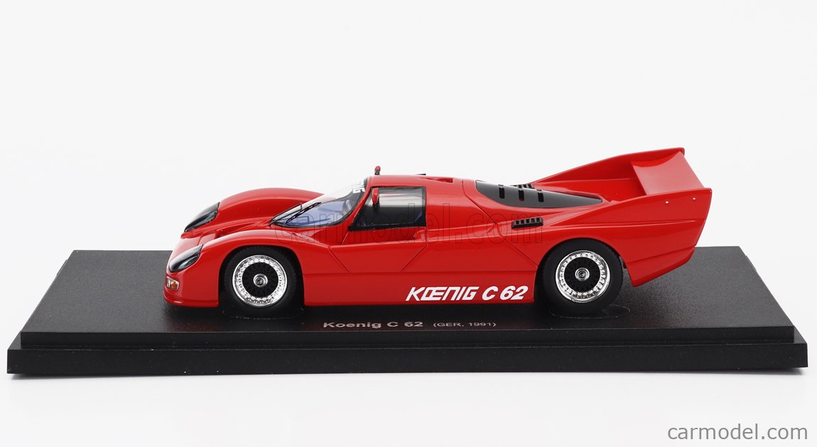 Autocult Avenue43 1/43 Porsche 962 Koenig C62 Yellow Resin