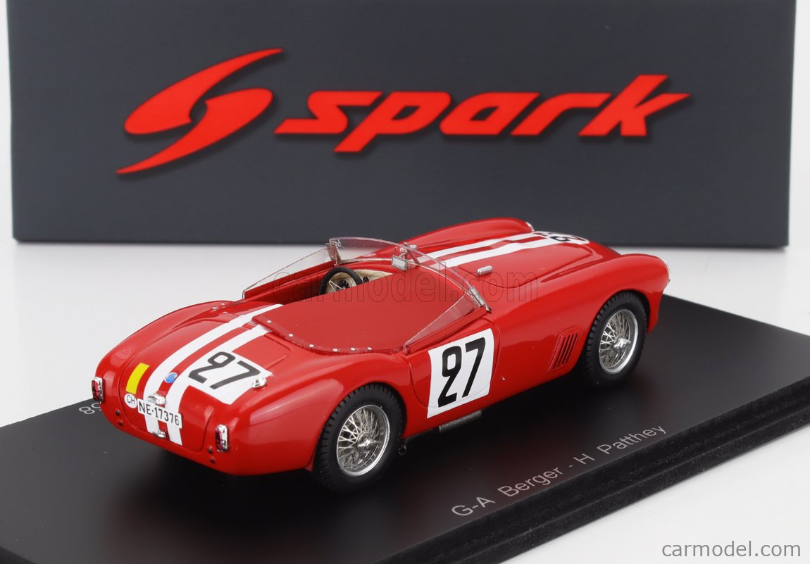SPARK, AC Ace Bristol #27 9. Platz 24H Le Mans 1958 H.PATTHEY-G.BERGER, 1/43