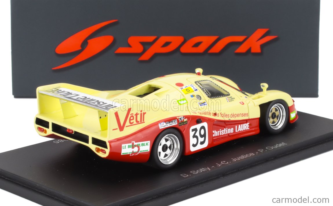 Spark 1/43 - Rondeau M382 - 24H Le Mans 1982 S8460 - FR