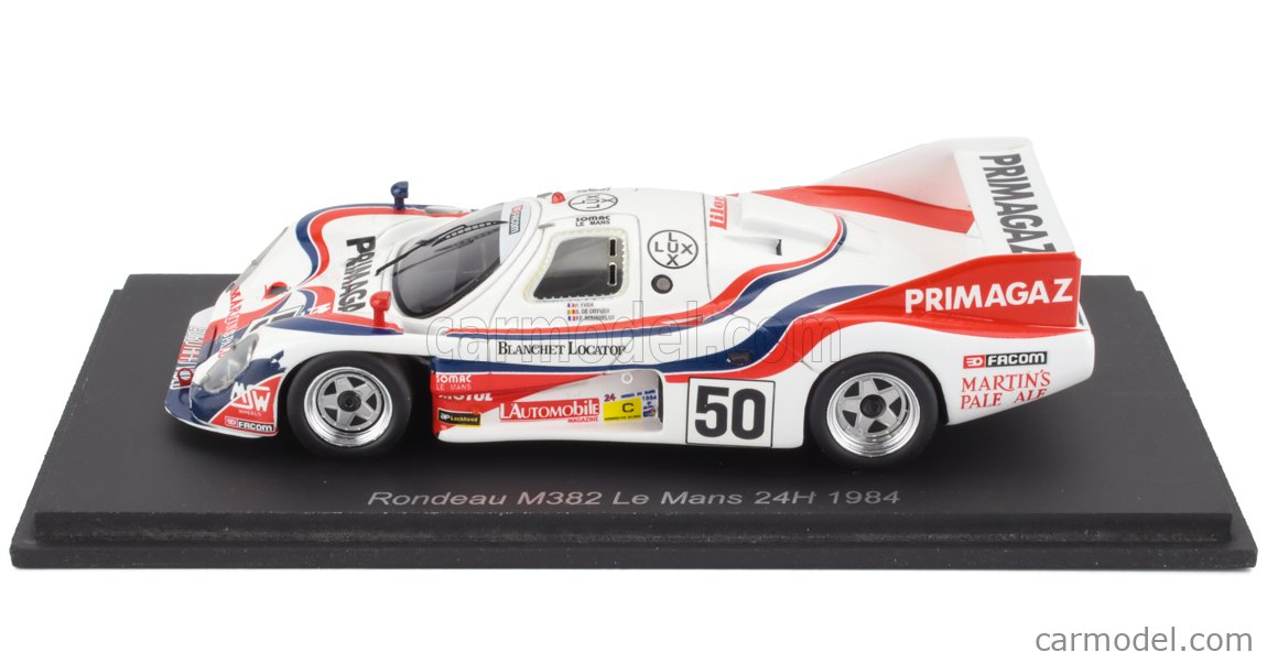 Miniature SPARK 1/43 – Rondeau M382 – 24h Du Mans 1982 – Résine – S8460