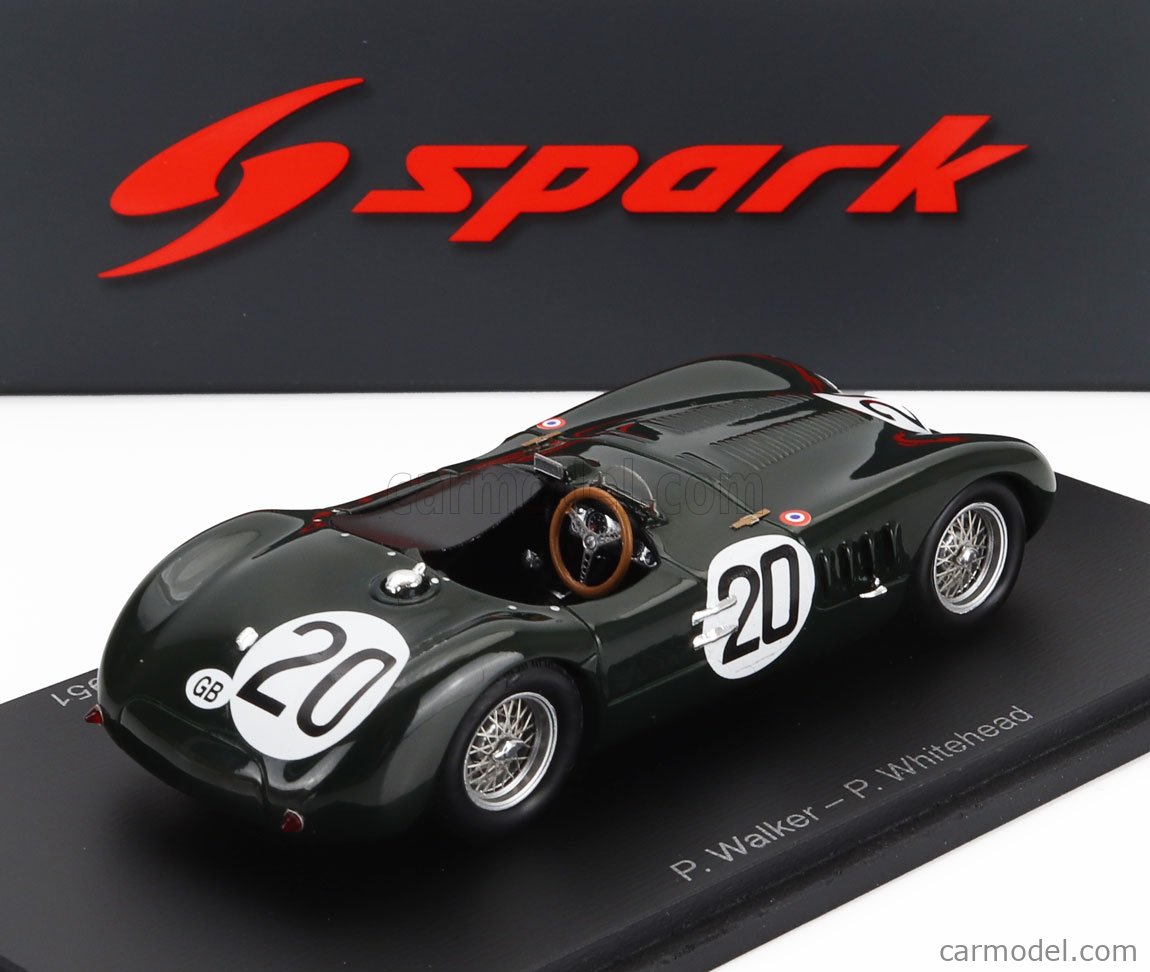 Modellautos Jaguar C-Type 1951 1/43 Top Model 1951 No.20 Sieger 24h Le Mans