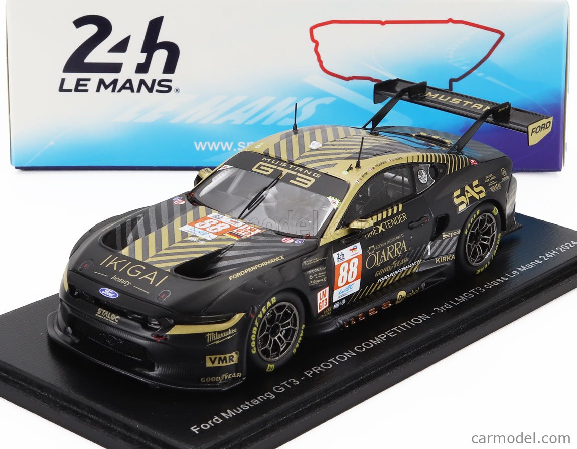 スパーク 1/43 フォード マスタング GT3 #44 ルマン24h 2024 スパーク 1/43 フォード マスタング GT3 プロトン
