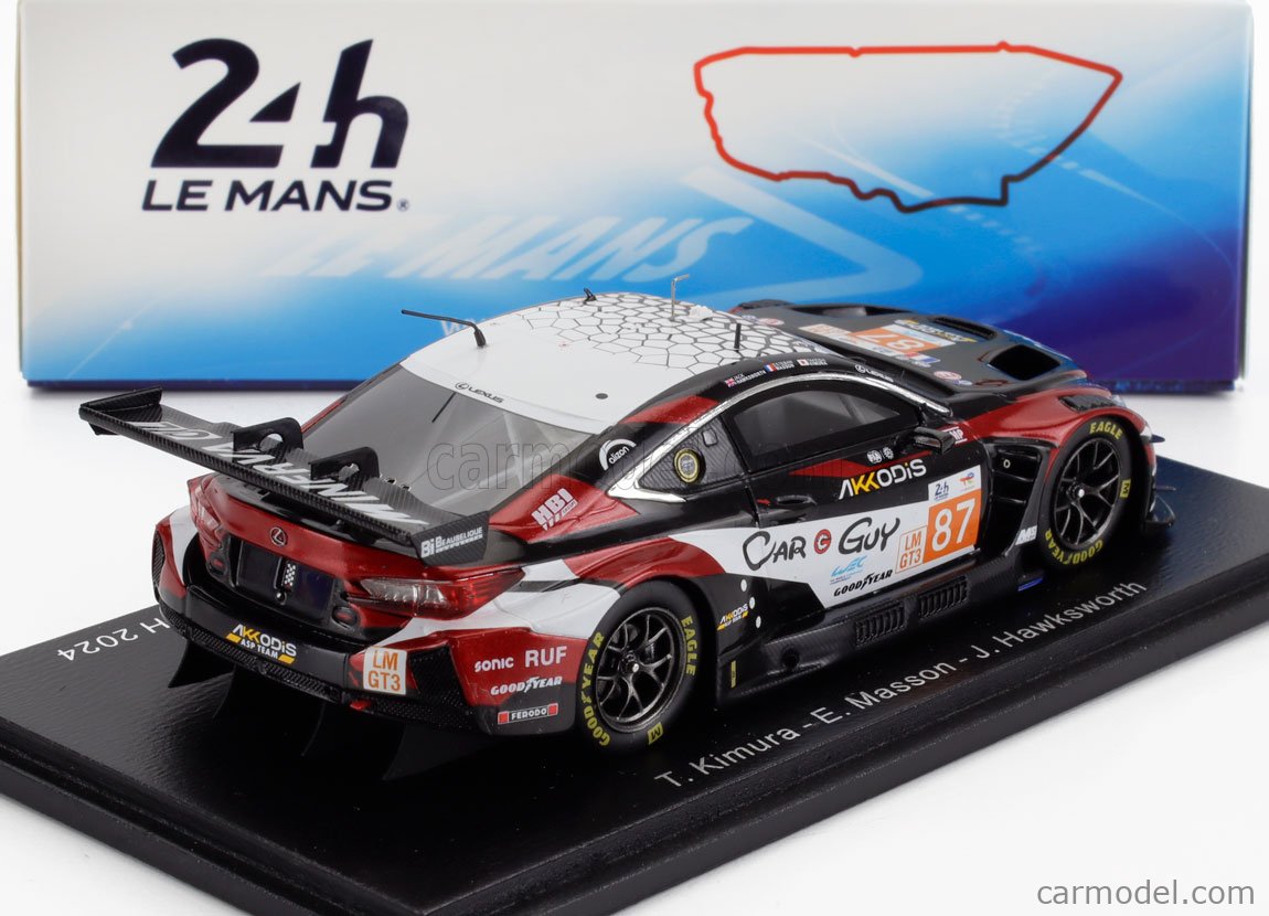 SPARK-MODEL S9158 Scale 1/43 | LEXUS RC F GT3 5.0L V8 TEAM AKKODIS
