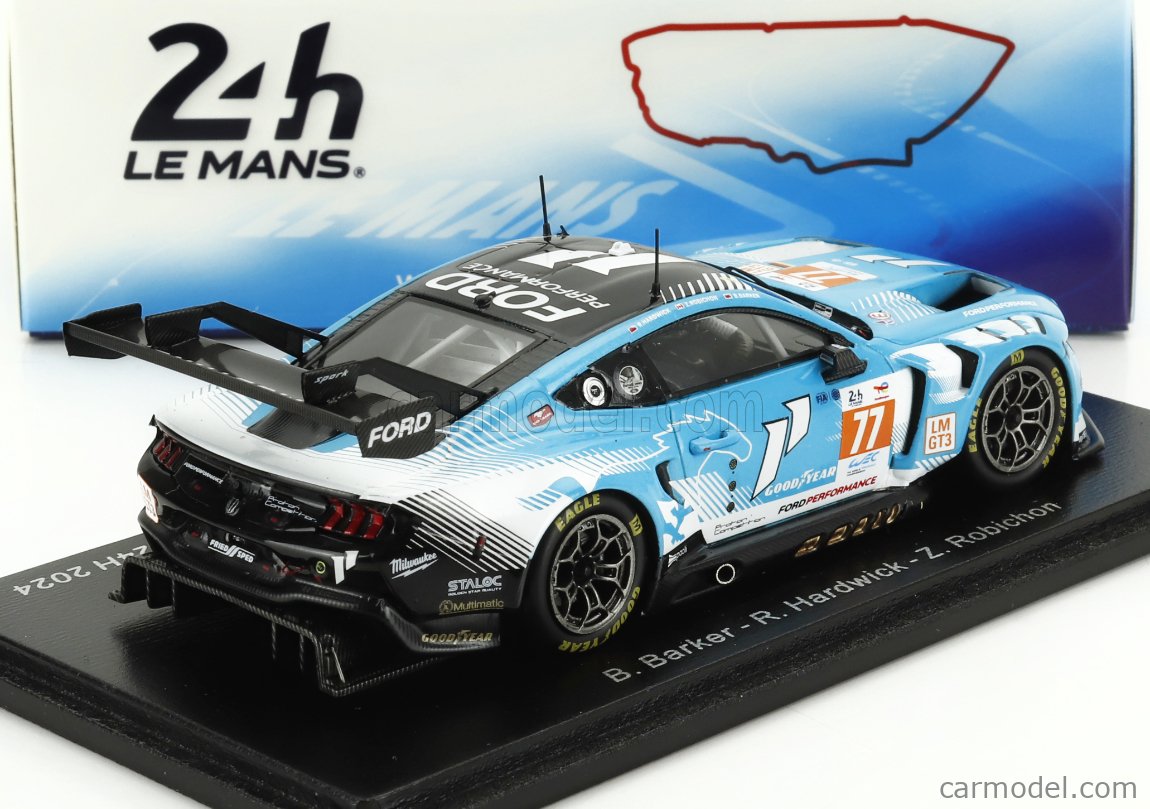 Miniature Spark Ford Mustang GT3 Coyote #88 - 24h Le Mans 2024, 1:43, Neuve