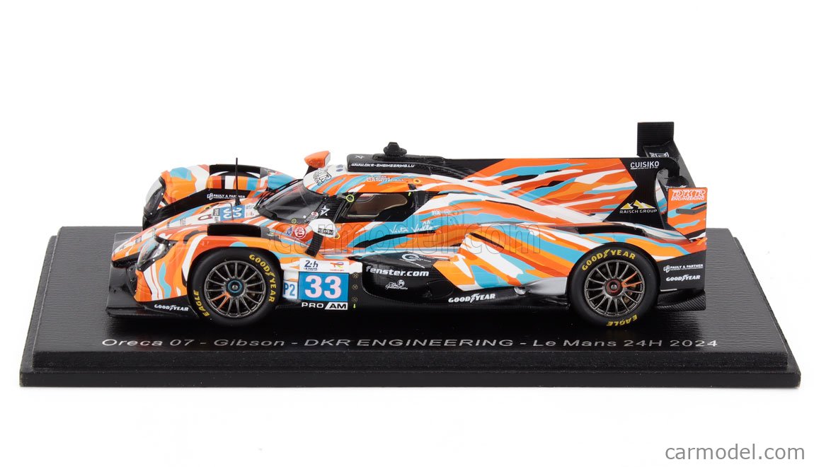 Spark 1/43 Oreca 07 Gibson - 24h Du Mans 2024 - Résine S9139