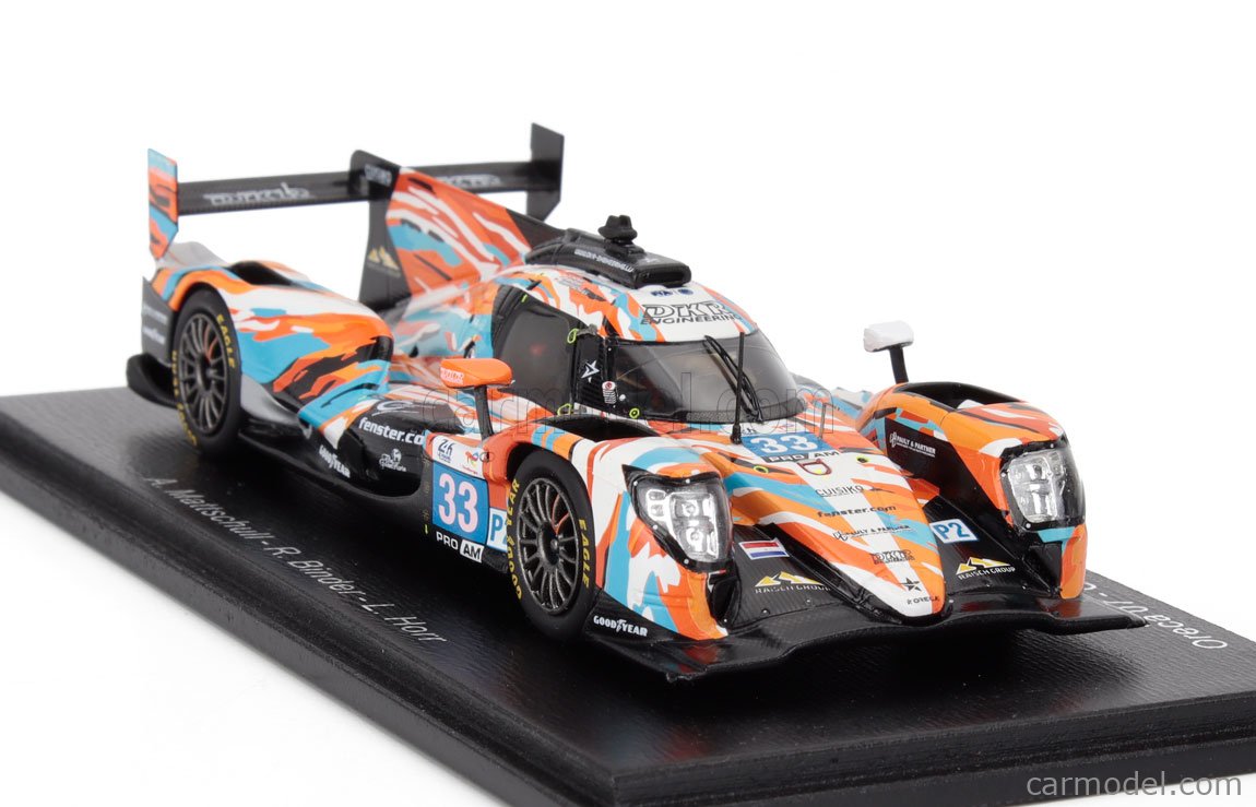 Oreca 07 Gibson Le Mans 2024 Mattschull-Binder-Horr 1:43 SPARK S9139 Oreca 07 Gibson Le Mans 2024 Mattschull-Binder-Horr 1:43 SPARK S9139