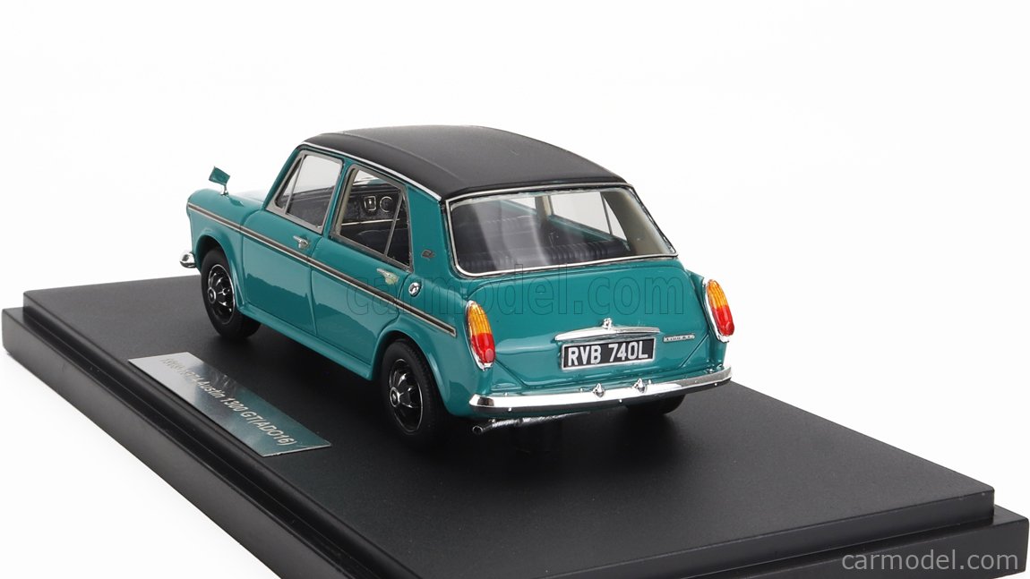 Miniature Austin 1300 Rouge Flamme Oxford 1:76 - Boîte Collector 76AUS002 - Neuf Sous Boîte