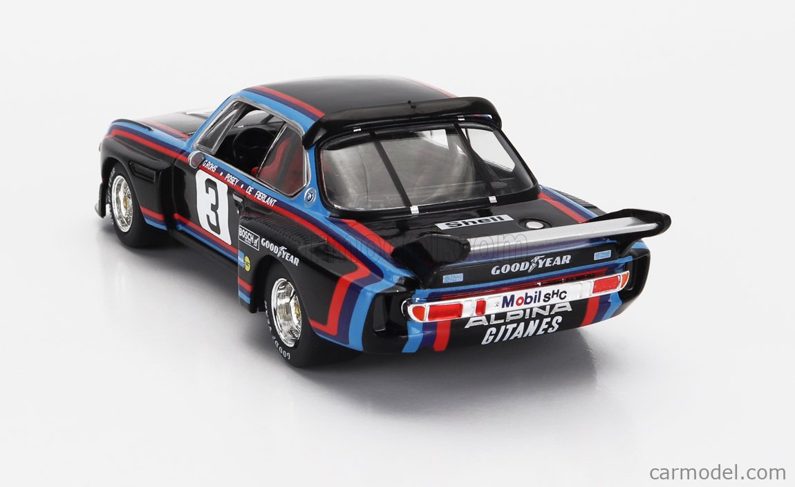 Ixo 1:43 BMW 3.5 CSL Gr.5 #3 4位 6h Silverstone 1976 Grohs