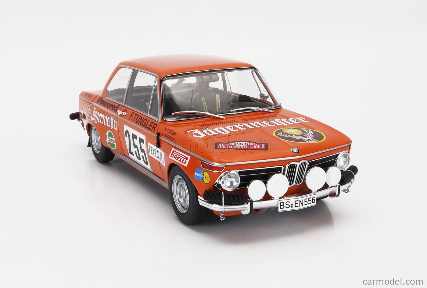 Bmw 2002 Jagermeister #255 Rally Montecarlo 1973 | La Pica
