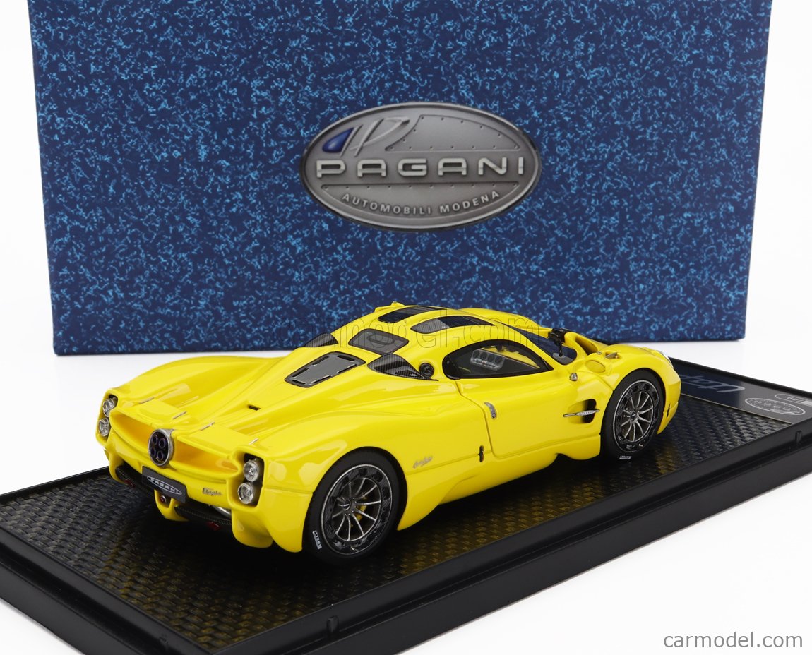 Modèle Réduit 1:43 Pagani Utopia Couleur Giallo - Marque BBR - Réf. BBRC274D - Neuf