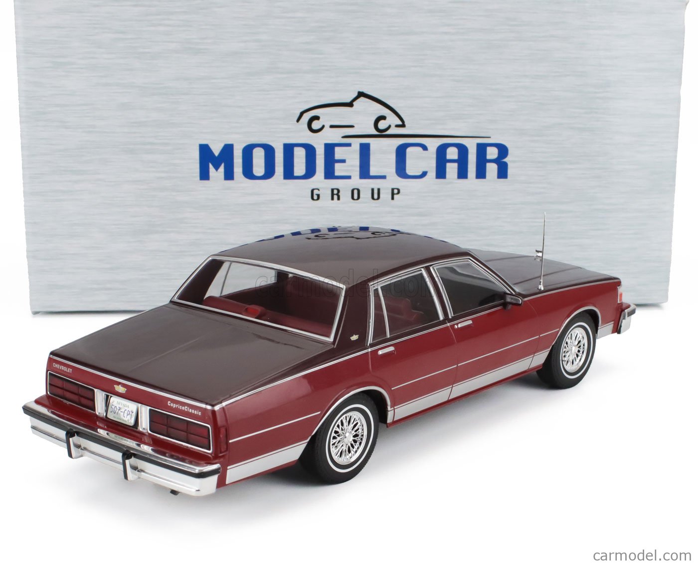MCG 1/18 シボレー カプリス レッドメタリック ダークレッド MCG 1/18