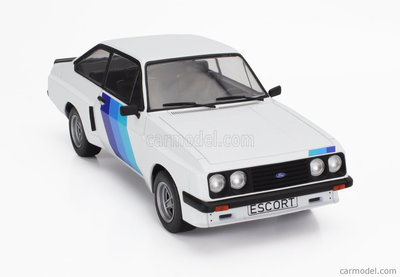 Ford Escort MK2 RS 2000 X-PACK 1977 - Modèle Réduit 1:18 MCG - Blanc - Collection