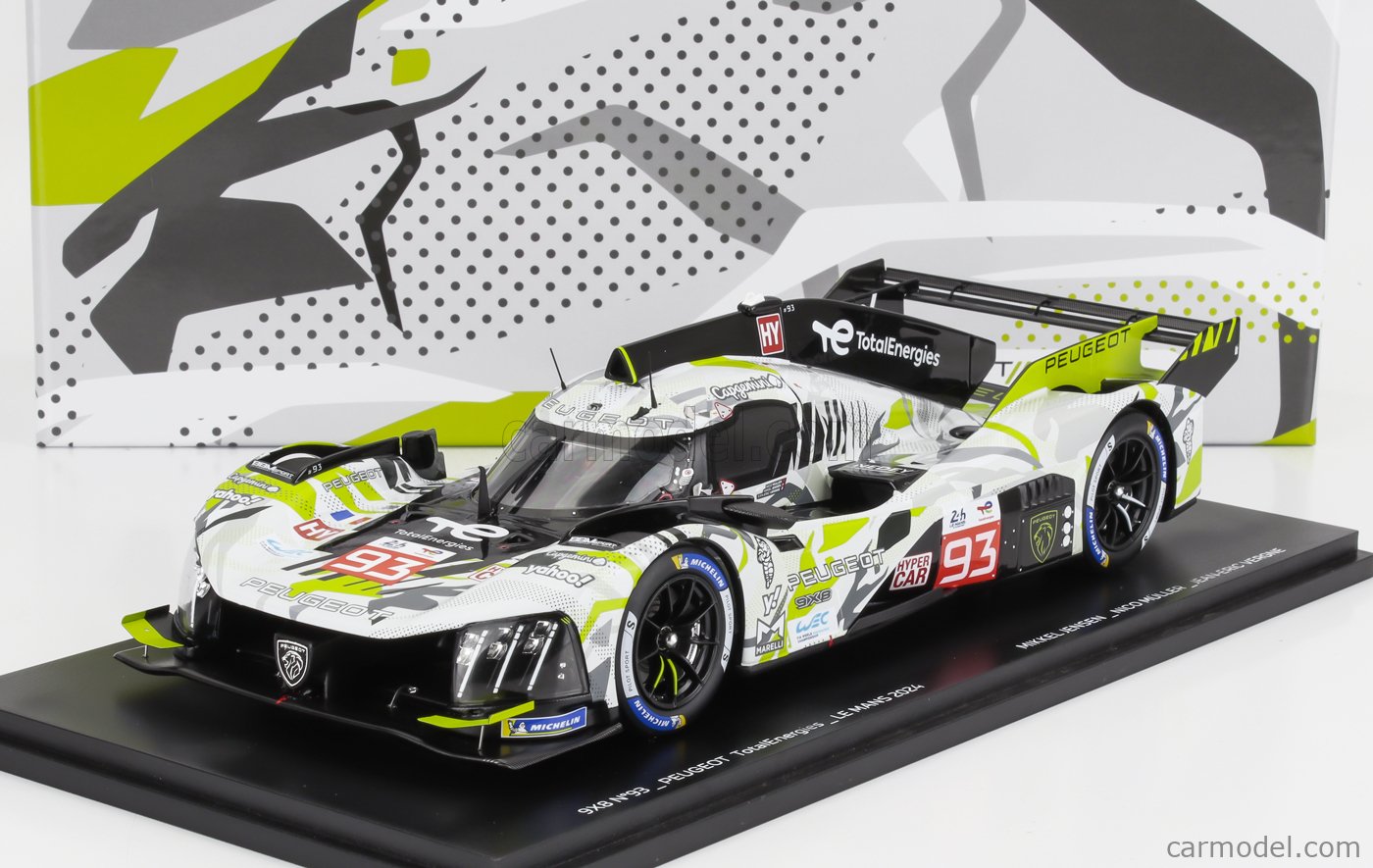 9X8 N°93 PEUGEOT TotalEnergies LE MANS New Peugeot 9x8 hypercar - Designed to race | TotalEnergies