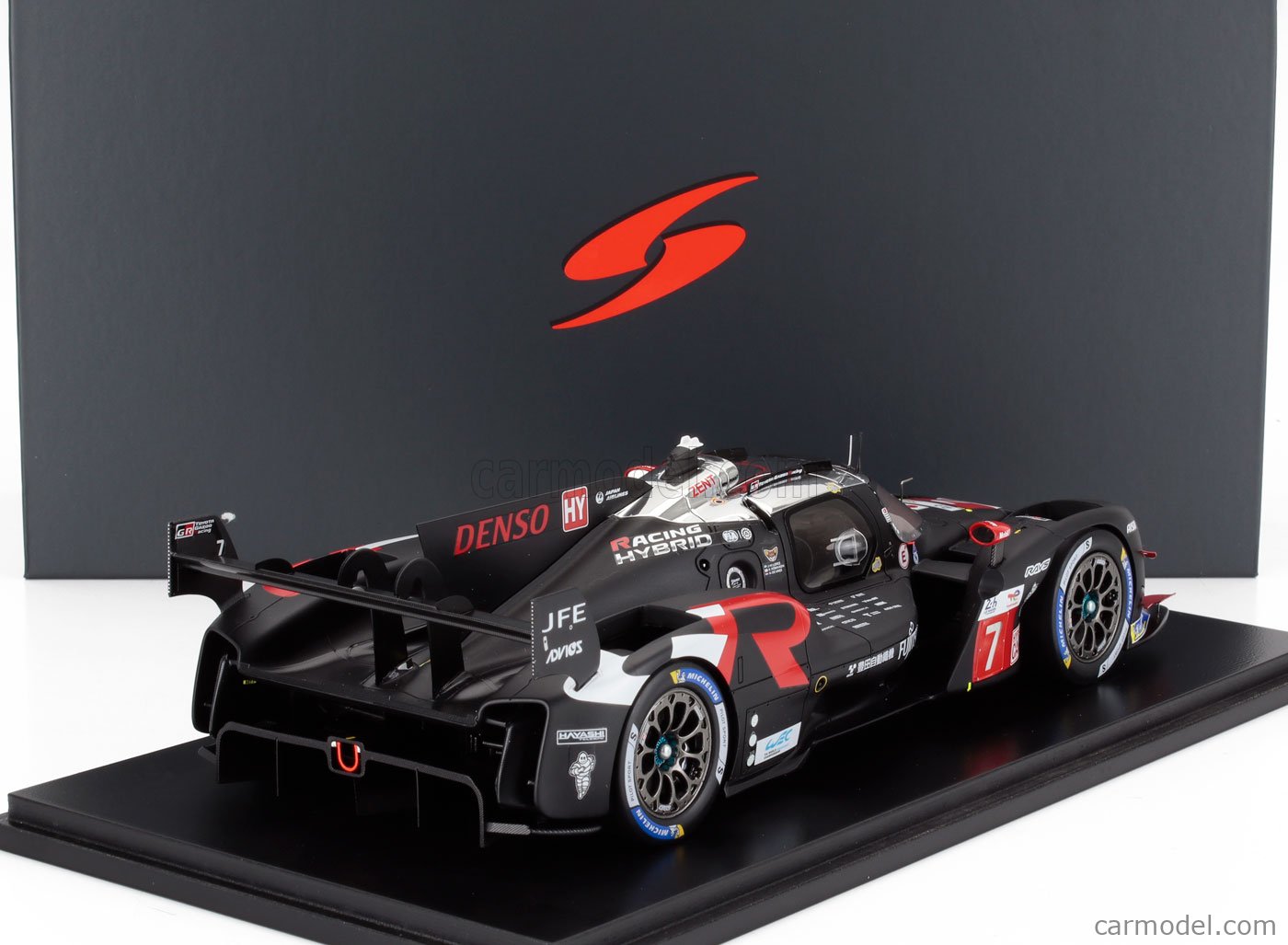 トヨタ TS050 HYBRID 1/18 DENSO　SPARK　スパーク 1/18 Spark Toyota TS050 Hybrid Gazoo Racing Le Mans 24H 2019 #7 w