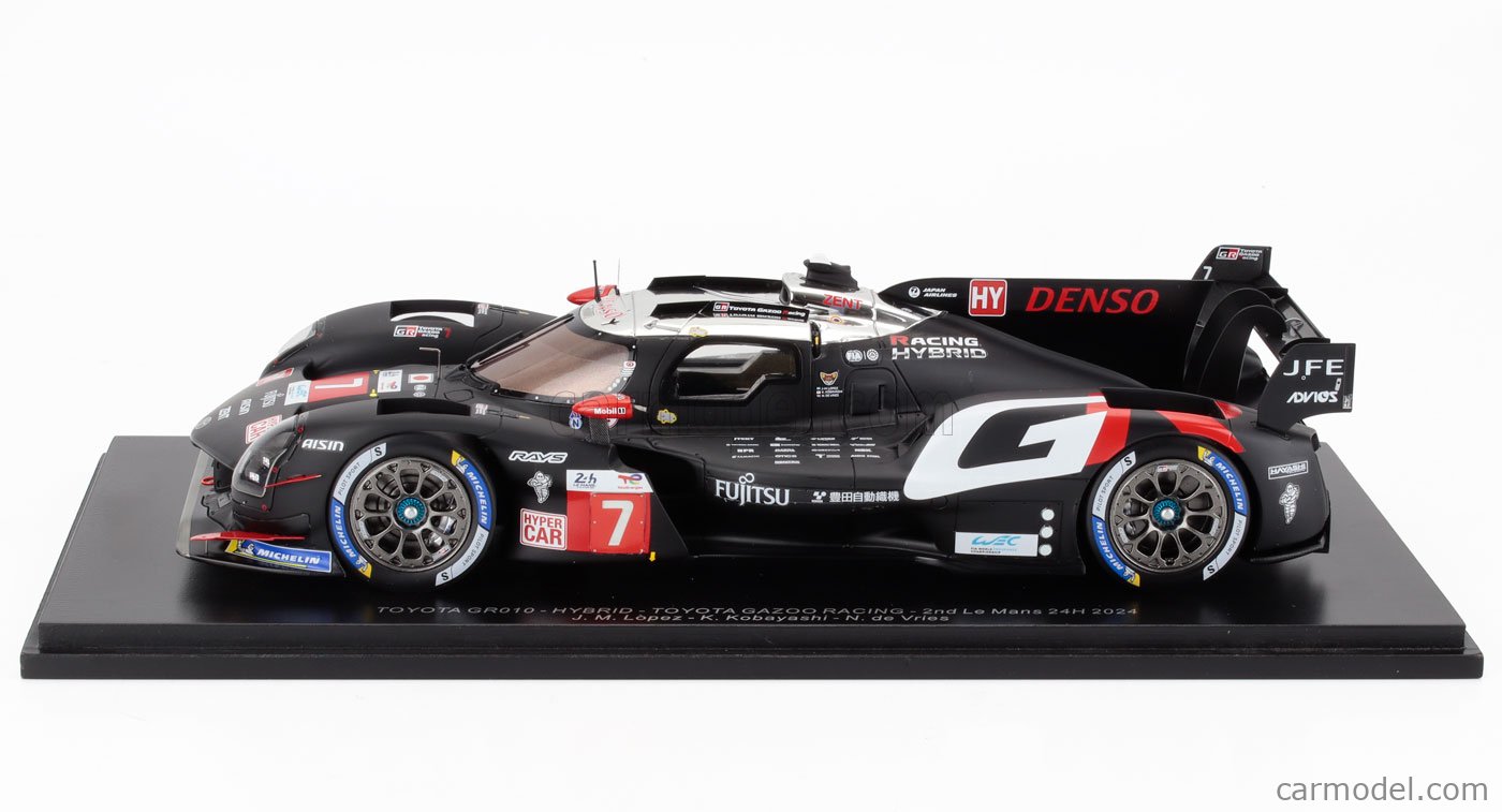 Toyota GR010 3.5L V6 Twin Turbo #7 le Mans 2023 Showcar Spark