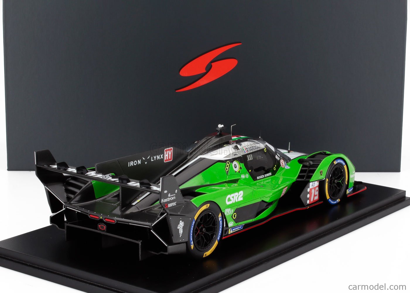 2024 Lamborghini SC63 #19 - 24hrs Le Mans - 1/18 Spark Models - UK