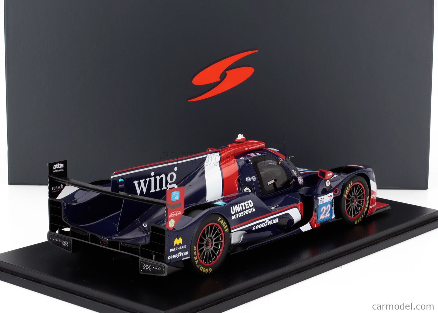 Modèle Réduit 1/18 ORECA 07 GIBSON – 2ème LMP2 Aux 24H Du Mans 2024 – SPARK – Résine – Neuf