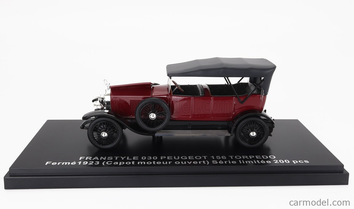 Modèle Réduit Peugeot Type 153 Pompiers De Lille 1915 - Échelle 1/43 - Résine - Neuf - Franstyle