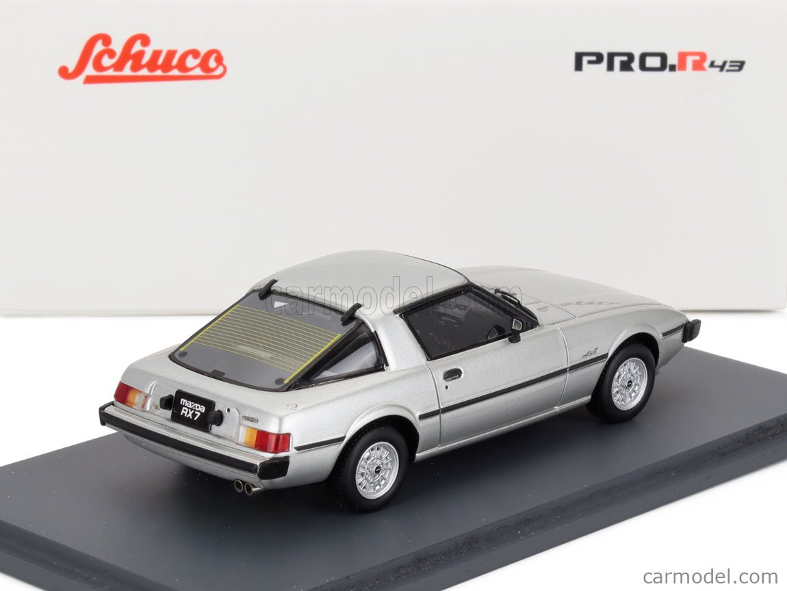 SCHUCO 43U00155 Scale 1/43 | MAZDA SAVANNA RX-7 1978 SILVER