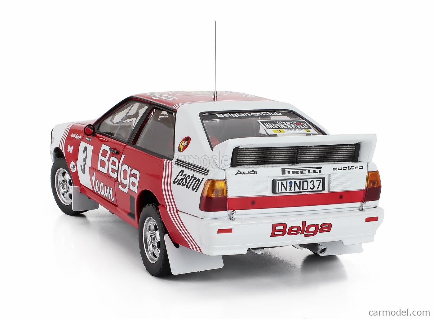 SUN-STAR 04259 Scale 1/18 | AUDI QUATTRO A1 TEAM BELGA N 3 WINNER