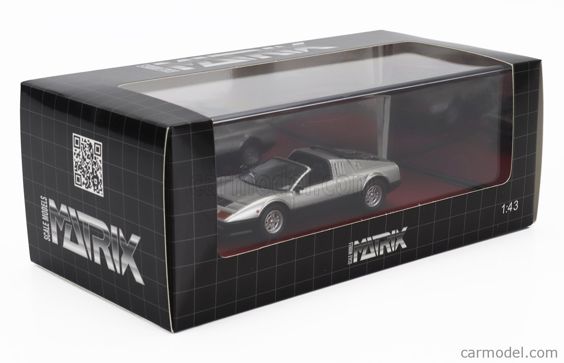 Matrix 1/43 Ferrari BB512 Targa Straman - 1978 Silver (Modèle Prévente)