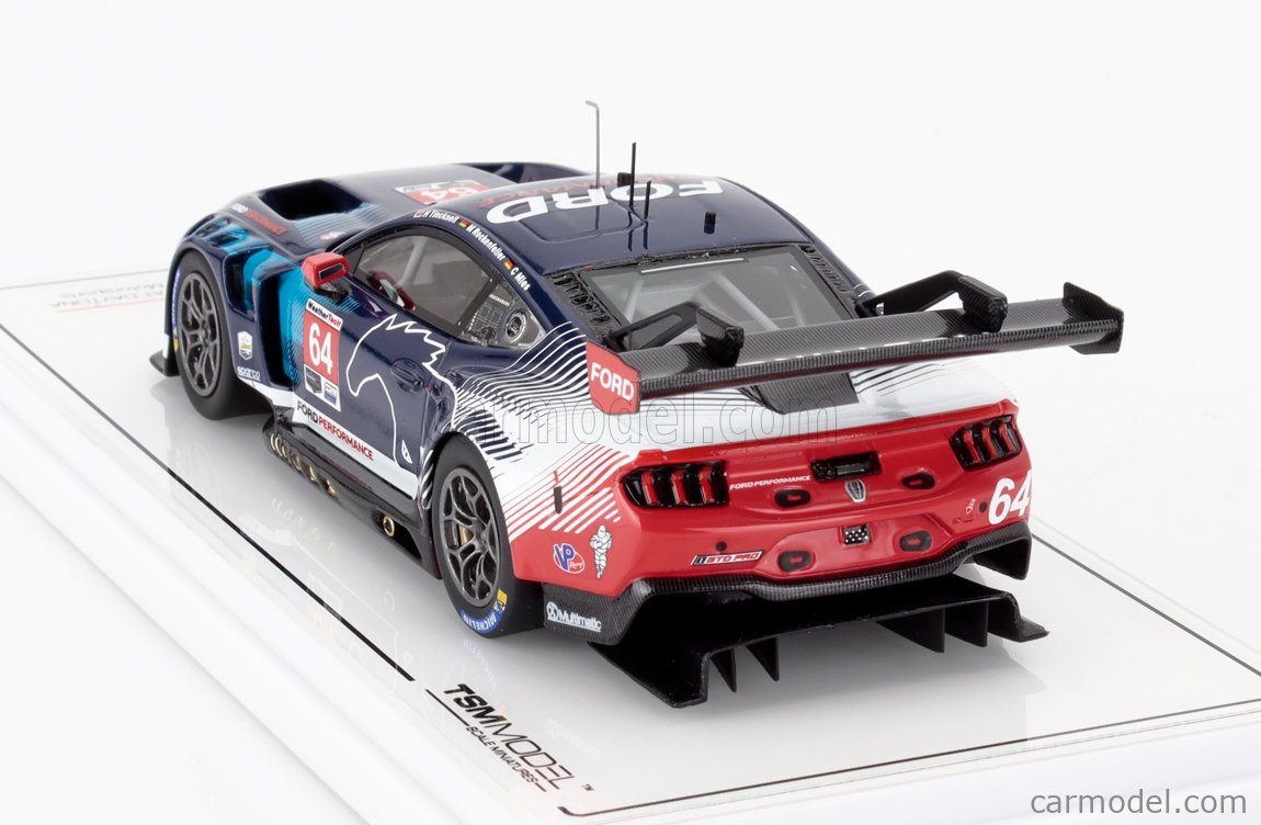 Modèle réduit Ford Mustang Gt3 - Imsa 24h Daytona 2024 1/18