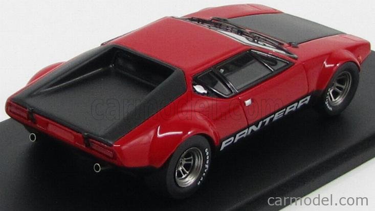 SPARK-MODEL S0520 Scale 1/43 | DE TOMASO PANTERA GTS 1972 RED BLACK
