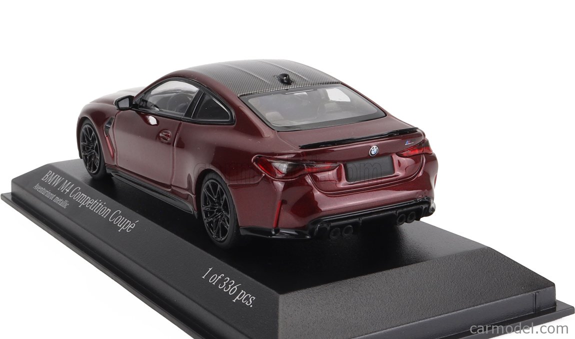 Minichamps 1/43 BMW M4 2020 Rouge Métal – édition Limitée 336 Pcs – Prévente