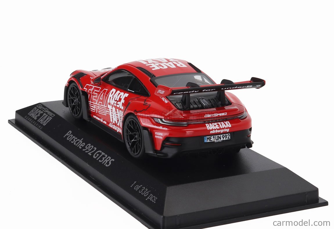 Minichamps 110062040 PORSCHE 911 (992) GT3RS 2024 RED GETSPEED RACE 1/18