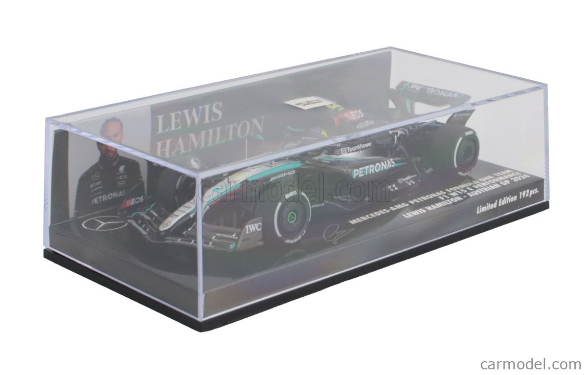Minichamps 1/43 Mercedes AMG Petronas W15 – Hamilton Austrian GP 2014, Précommande Neuve