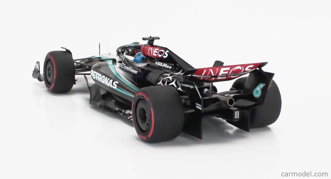 Modellino Mercedes AMG Petronas F1 Scala 1:64 – George Russell – Vincitore GP Las Vegas 2024 – Spark - 3