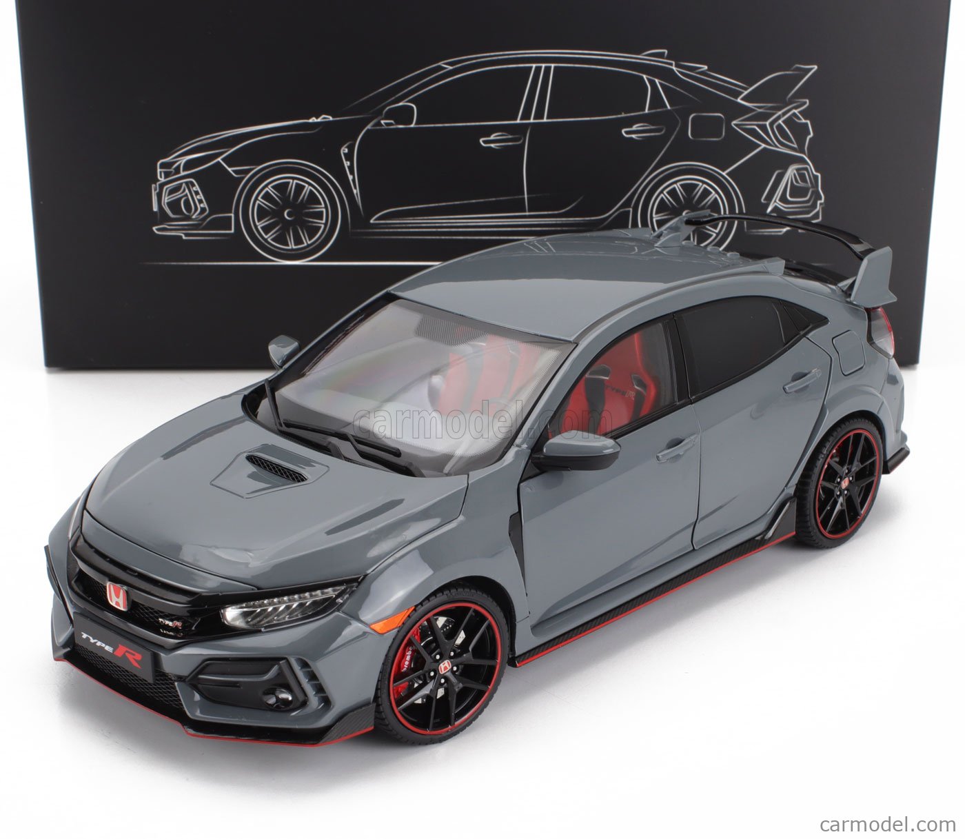 LCD-MODEL LCD18005B-GR Scale 1/18 | HONDA CIVIC TYPE-R (FK8