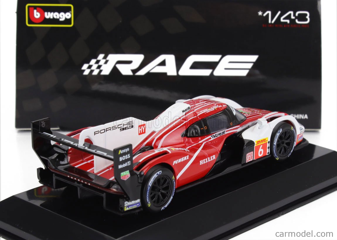 BURAGO 18-38319 Scale 1/43 PORSCHE 963 9RD TURBO V8 TEAM
