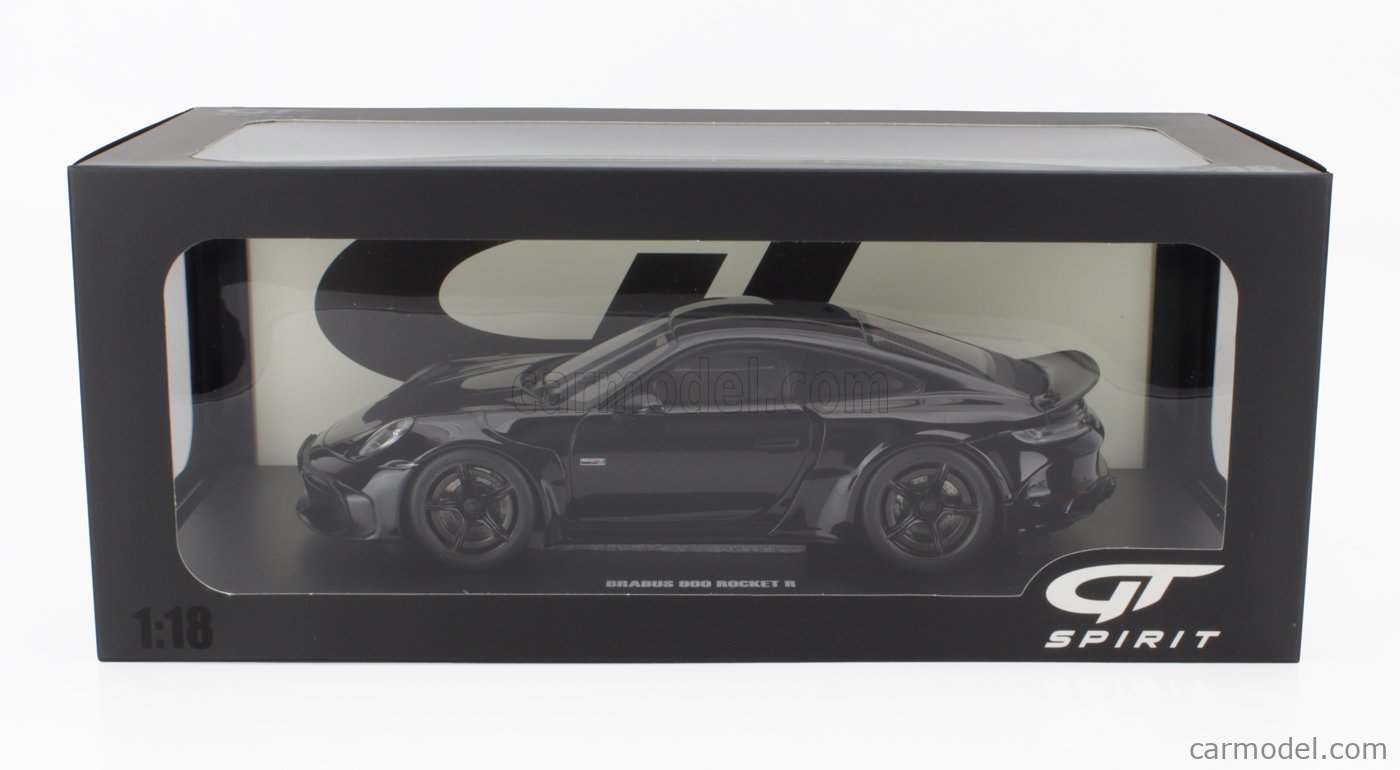 GT Spirit 1/18 – Porsche BRABUS 900 ROCKET-R – Résine Jaune – Modèle Neuf
