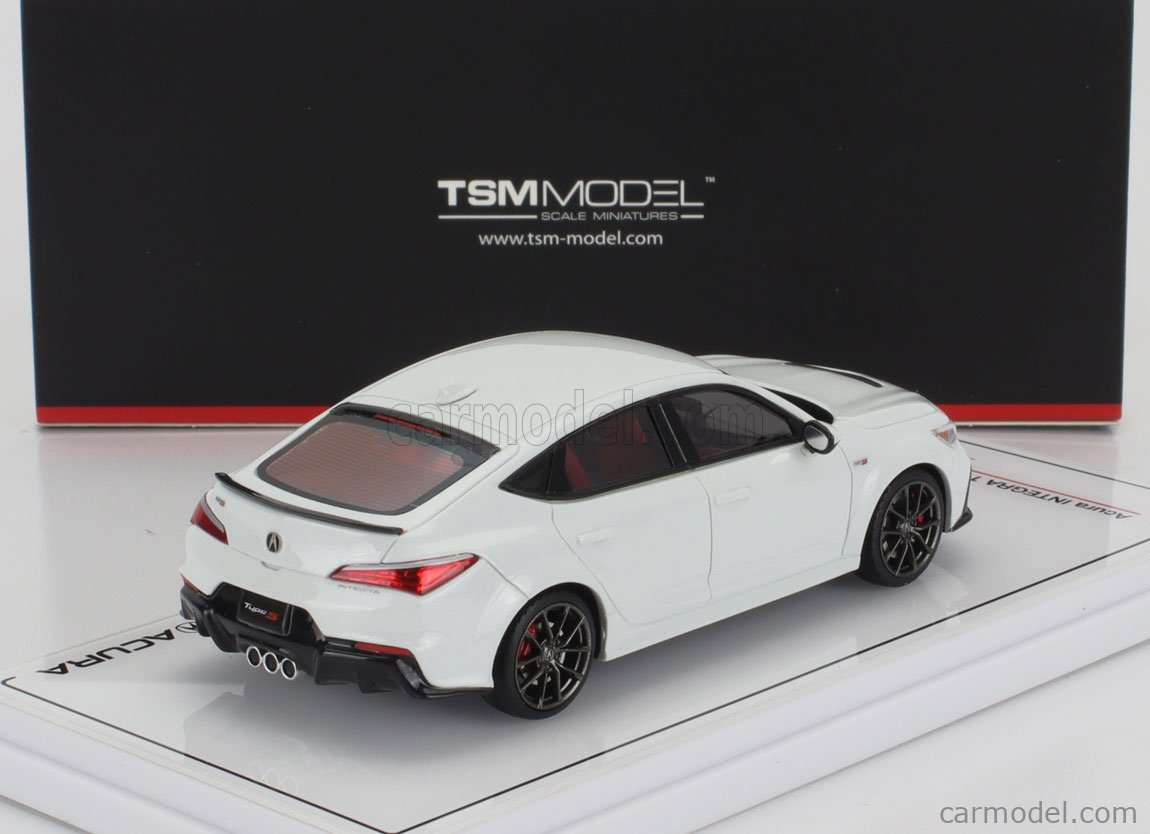 TRUESCALE TSM430812 Scale 1/43 | ACURA INTEGRA TYPE R 2024 WHITE TRUESCALE TSM430812 Scale 1/43 | ACURA INTEGRA TYPE R 2024 WHITE