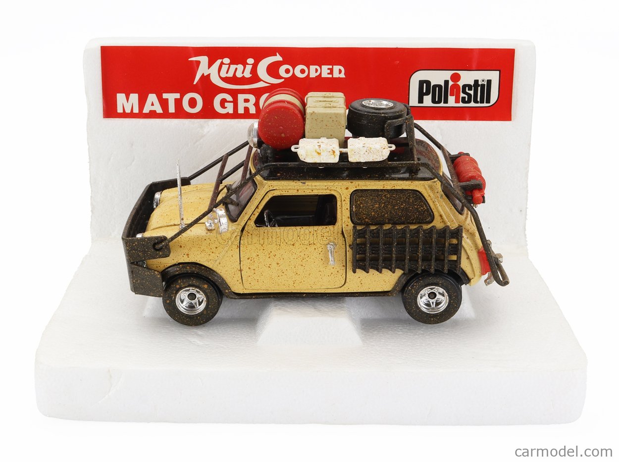 POLITOYS POLISTIL S628 Scale 1/25 | INNOCENTI MINI COOPER MATO