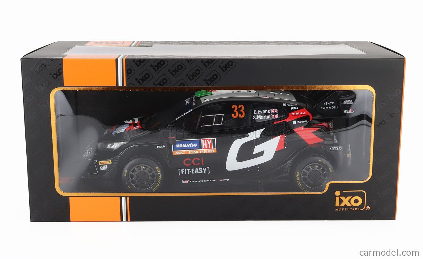 2024 Toyota GR Yaris Rally1 n°33 Evans - Martin Suède