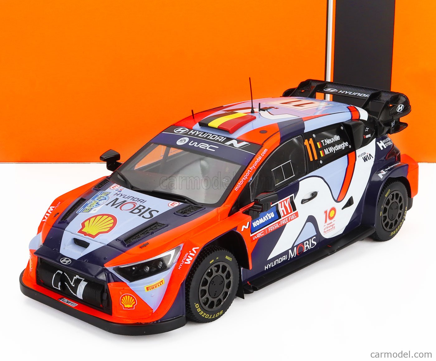 Ixo 1:18 Hyundai i20 N Rally1 Hybrid #8 3rd Rallye Chile 2024 Tänak
