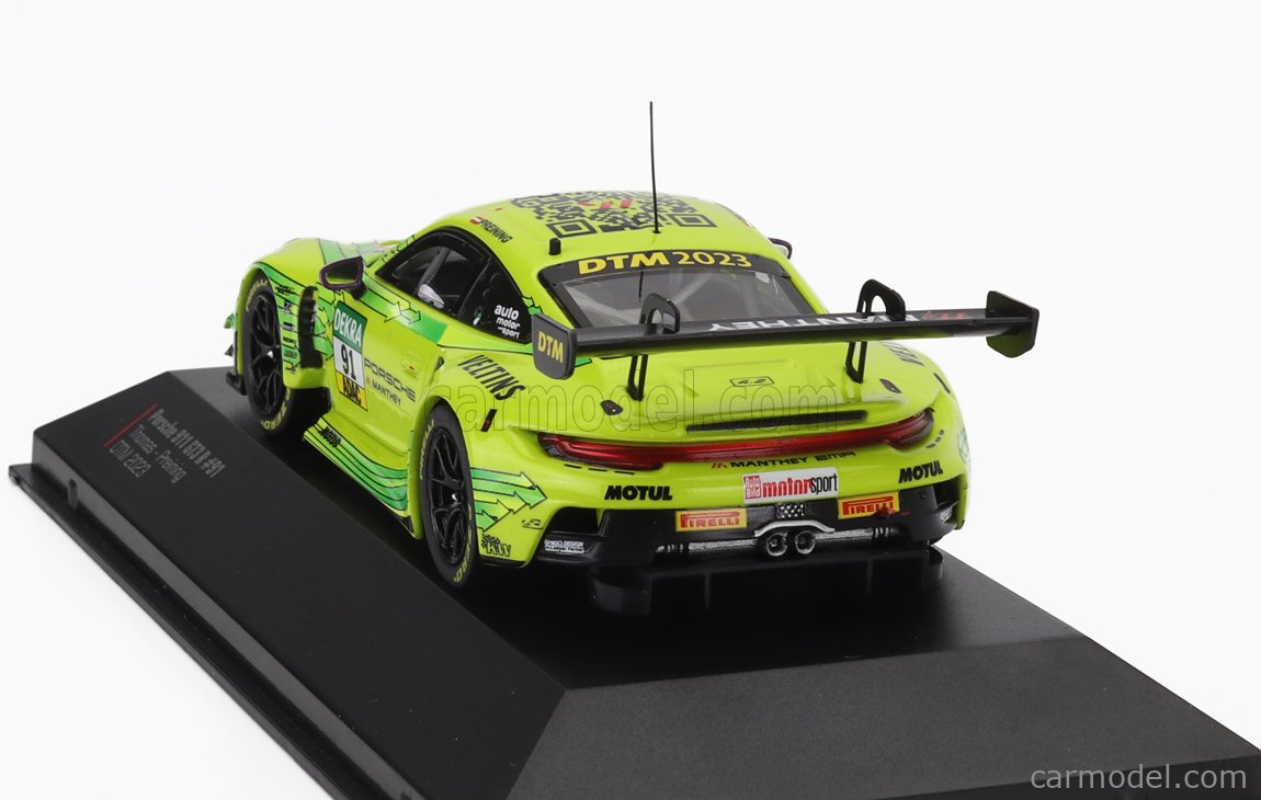 IXO-MODELS MG-I-911-DTM-23-4391 Scale 1/43 | PORSCHE 911 992 GT3 R