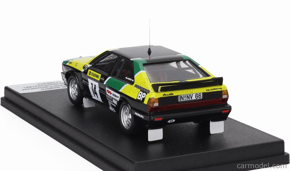Modellino Auto Atlas 1/43 Audi Quattro Tour de Corse 1981 #15 Mouton